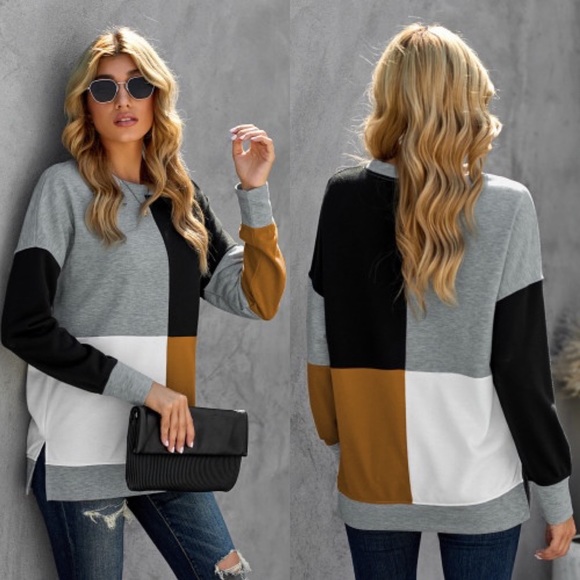 Colorblock Sweatshirt - Picture 2 of 8